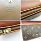 ルイ ヴィトン LOUIS VUITTON 二つ折り財布 モノグラム ポルト モネ ビエ トレゾール M61730 ブラウン 茶 L字ファスナー 小銭入れ LV ロゴ 中財布 ミディアム ウォレット 【中古】【送料無料】 bs4301