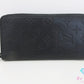 ルイ ヴィトン LOUIS VUITTON ラウンド ファスナー 長財布 モノグラム シャドウ ジッピー ウォレット ヴェルティカル M62902 ノワール 黒 レザー ロゴ 二つ折り財布 ロング  【中古】【送料無料】 bs4378