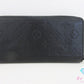 ルイ ヴィトン LOUIS VUITTON ラウンド ファスナー 長財布 モノグラム シャドウ ジッピー ウォレット ヴェルティカル M62902 ノワール 黒 レザー ロゴ 二つ折り財布 ロング  【中古】【送料無料】 bs4378