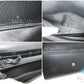 グッチ GUCCI ダブルG コンチネンタル ウォレット 二つ折り 長財布 456116 プチマーモント ロゴ レザー 黒 ブラック 【中古】【送料無料】 bs4388
