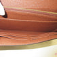 ルイ ヴィトン LOUIS VUITTON 長財布 モノグラム ポルト フォイユ サラ M60531 茶 ブラウン PVC レザー LV ロゴ 二つ折り財布 ロング ウォレット【中古】【送料無料】 bs4399