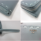 美品 フェンディ FENDI ピーカブー L字ファスナー 三つ折り 財布 8M0499 青 ブルー マーキュリーブルー レザー ロゴ ステッチ コンパクト ウォレット Selleria 【中古】【送料無料】 bs4402