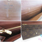 ルイ ヴィトン LOUIS VUITTON 長財布 モノグラム ポルト フォイユ サラ M60531 茶 ブラウン PVC レザー LV ロゴ 二つ折り財布 ロング ウォレット【中古】【送料無料】 bs4446