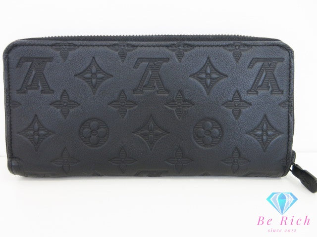 ルイ ヴィトン LOUIS VUITTON モノグラム シャドウ ジッピー ウォレット M80333 黒 ブラック LV ロゴ ラウンドファスナー 長財布 二つ折り財布 ロング 【中古】【送料無料】 bs4451
