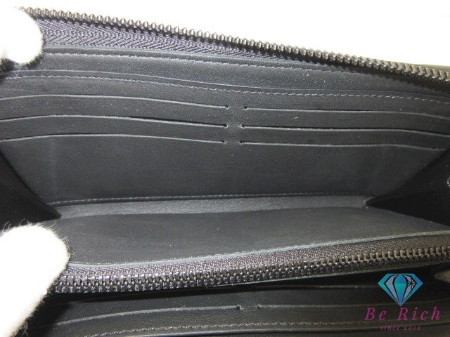 ルイ ヴィトン LOUIS VUITTON モノグラム シャドウ ジッピー ウォレット M80333 黒 ブラック LV ロゴ ラウンドファスナー 長財布 二つ折り財布 ロング 【中古】【送料無料】 bs4451