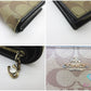 コーチ COACH 二つ折り財布 C3309 シグネチャー ベージュ ブラウン PVC レザー ロゴ 札入れ 小銭入れ コンパクト ウォレット 【中古】【送料無料】bs4466