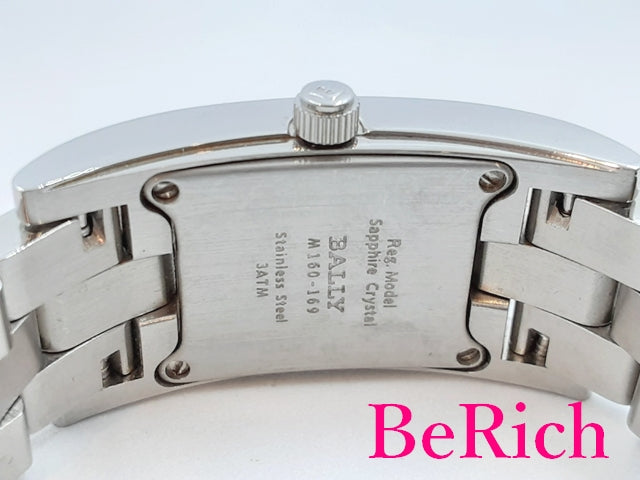 バリー BALLY レディース 腕時計 M160-169 スクエア 黒 ブラック 文字盤 SS ブレス ロゴ アナログ クォーツ QZ ウォ – Be  Rich公式オンラインストア