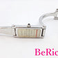 グッチ GUCCI レディース 腕時計 バングル ウォッチ 1500 YA015532 グレー 文字盤 SS ブレス レクタンギュラー アナログ クォーツ QZ 【中古】【送料無料】 bt2749