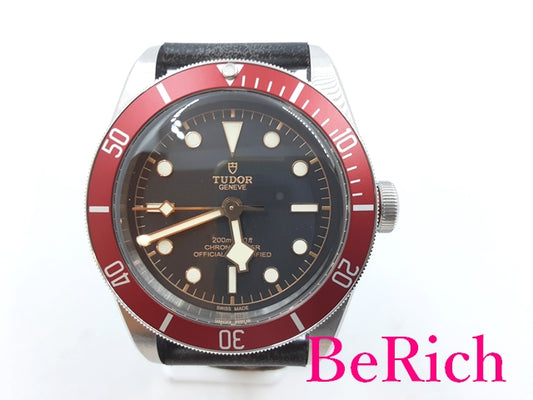 美品 チューダー TUDOR ヘリテージ ブラック ベイ 自動巻き メンズ 腕時計 79230R ブラック 黒 文字盤 SS レザー ブレス オートマ AT アナログ ウォッチ チュードル BLACK BAY 【中古】【送料無料】 bt2850