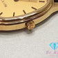 オメガ OMEGA デ ヴィル 591.0281 Cal 1450 レディース 腕時計 ゴールド ブラック 黒 SS レザー ブレス アナログ クォーツ QZ ウォッチ DE VILLE デビル アンティーク ヴィンテージ 【中古】【送料無料】 bt3055