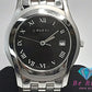 グッチ GUCCI Gクラス メンズ 腕時計 デイト 5500M 黒 ブラック シルバー SS ブレス アナログ QZ クォーツ ウォッチ  【中古】【送料無料】 bt3062