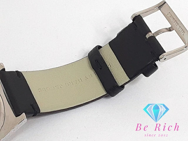 美品 マーク バイ マークジェイコブス MARC BY MARC JACOBS メンズ 腕時計 MBM5021 黒 ブラック SS レザー アナログ クォーツ QZ ウォッチ 【中古】【送料無料】 bt3070