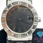 ブルガリ BVLGARI ブルガリブルガリ BB30SS 腕時計 デイト BB30SS 黒 ブラック シルバー SS アナログ クォーツ QZ ウォッチ ボーイズ メンズ レディース  【中古】【送料無料】  bt3072
