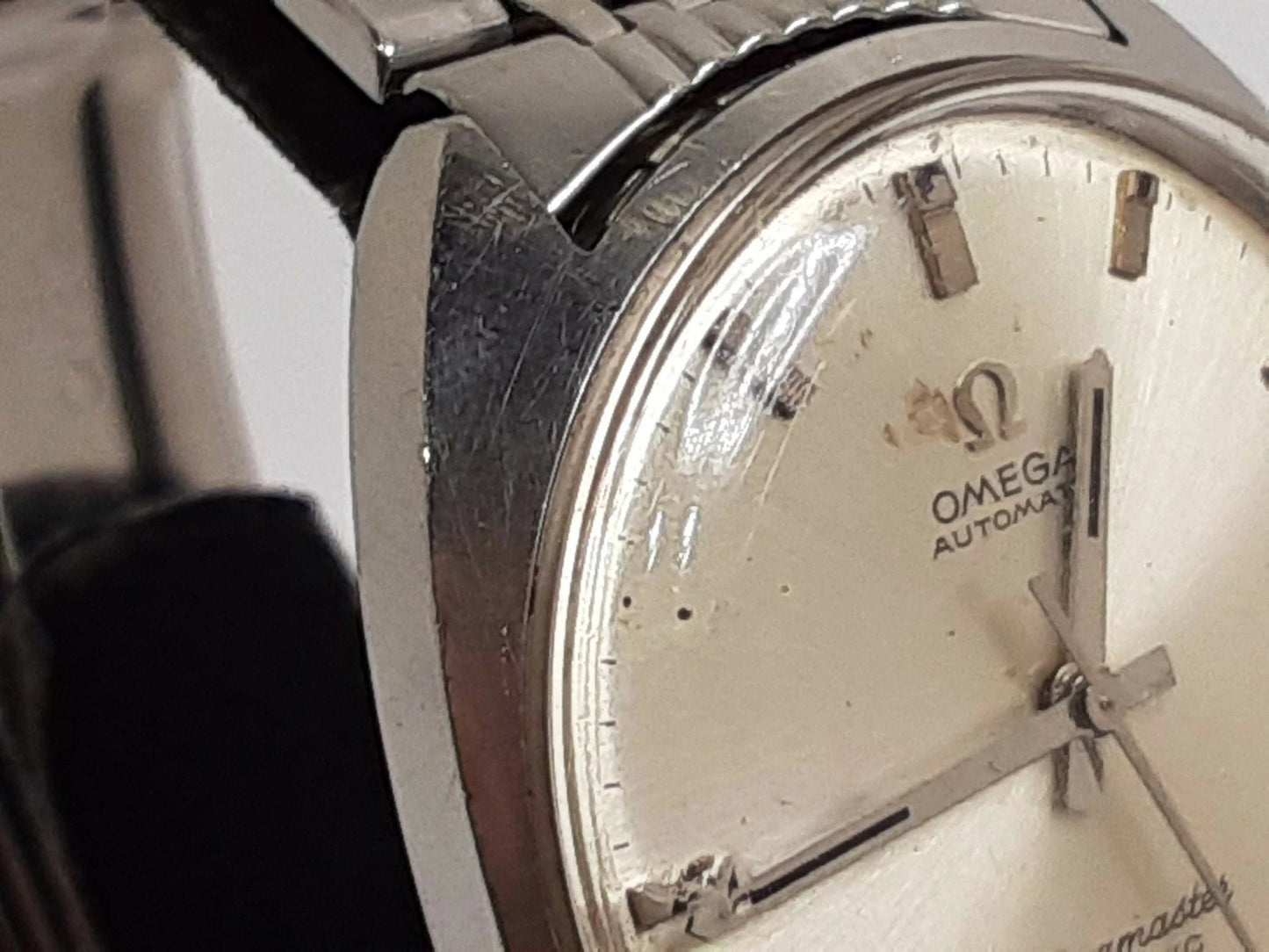 OH 済 オメガ OMEGA シーマスター コスミック 自動巻き メンズ 腕時計 デイト 166.026 シルバー SS ブレス アナログ ウォッチ アンティーク ヴィンテージ Seamaster COSMIC  【中古】【送料無料】 bt3078