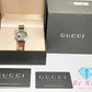 グッチ GUCCI レディース 腕時計 バングル ウォッチ 6700L ラウンド シルバー SS ブレス アナログ QZ クォーツ ロゴ  【中古】【送料無料】 bt3084