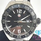 タグホイヤー TAG Heuer フォーミュラ 1 メンズ 腕時計 WAZ1110 黒 ブラック シルバー SS ブレス クォーツ QZ ウォッチ FORMULA 1 F1  【中古】【送料無料】 bt3086