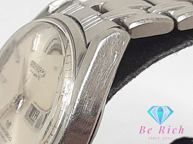 OH済 グランド セイコー Grand Seiko 6246-9001 後期 自動巻き メンズ 腕時計 デイデイト シルバー SS ブレス アナログ オートマ AT ウォッチ ヴィンテージ アンティーク 62 GS   【中古】【送料無料】 bt3093