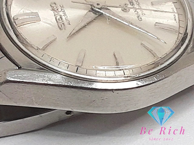 OH済 グランド セイコー Grand Seiko 6246-9001 後期 自動巻き メンズ 腕時計 デイデイト シルバー SS ブレス アナログ オートマ AT ウォッチ ヴィンテージ アンティーク 62 GS   【中古】【送料無料】 bt3093