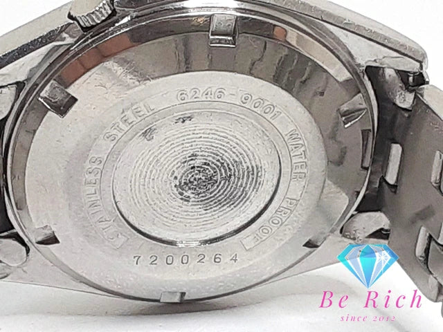 OH済 グランド セイコー Grand Seiko 6246-9001 後期 自動巻き メンズ 腕時計 デイデイト シルバー SS ブレス アナログ オートマ AT ウォッチ ヴィンテージ アンティーク 62 GS   【中古】【送料無料】 bt3093