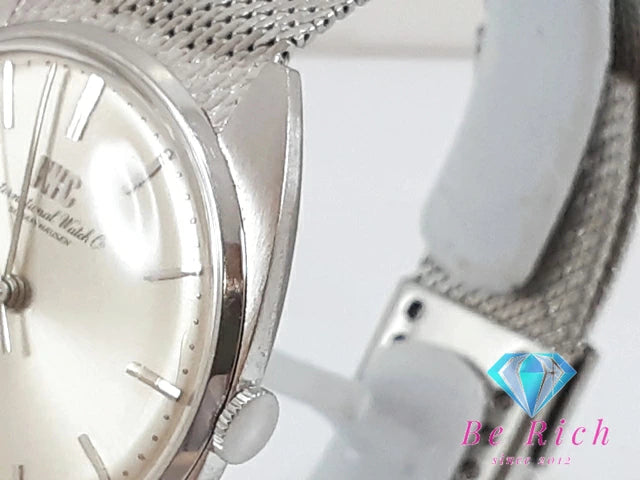 OH済 IWC アイダブリューシー 手巻き メンズ 腕時計 Cal.403 SS シルバー ブレス アナログ ウォッチ ヴィンテージ アンティーク インターナショナルウォッチカンパニー 【中古】【送料無料】  bt3104