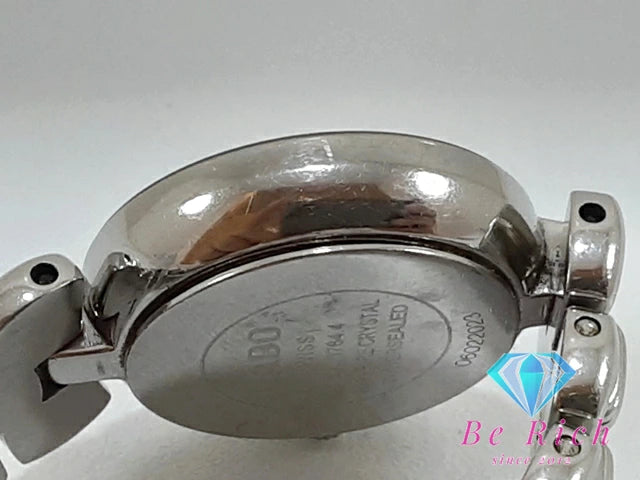 ラドー RADO フローレンス レディース 腕時計 322.3764.4 黒 ブラック シルバー SS ブレス アナログ クォーツ ウォッチ FLORENCE 【中古】【送料無料】 bt3114