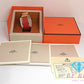 エルメス HERMES ロケ バングル ウォッチ L01.201 レディース 腕時計 ゴールド オレンジ SS リザード レザー ブレス ロゴ アナログ クォーツ QZ ウォッチ 【中古】【送料無料】 bt3127