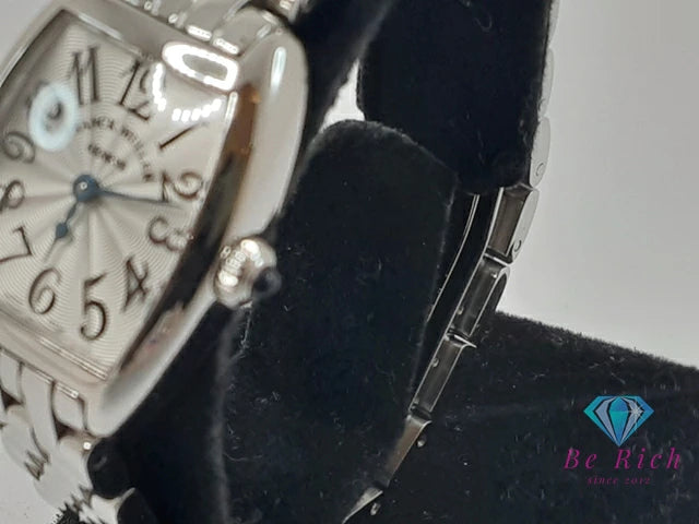 フランクミュラー FRANCK MULLER トノー カーベックス インターミディエ レディース 腕時計 2252 QZ AC シルバー SS ブレス ロゴ アナログ クオーツ QZ ウォッチ  【中古】【送料無料】 bt3215