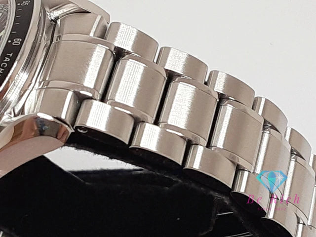 OH 仕上げ済 オメガ OMEGA スピードマスター マーク40 コスモス クロノグラフ 自動巻き メンズ 腕時計 デイデイト 3520.50 ブラック 黒 シルバー SS ブレス オートマ AT アナログ ウォッチ  【中古】【送料無料】  bt3221