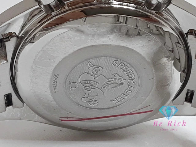 OH 仕上げ済 オメガ OMEGA スピードマスター マーク40 コスモス クロノグラフ 自動巻き メンズ 腕時計 デイデイト 3520.50 ブラック 黒 シルバー SS ブレス オートマ AT アナログ ウォッチ  【中古】【送料無料】  bt3221