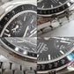 OH 仕上げ済 オメガ OMEGA スピードマスター マーク40 コスモス クロノグラフ 自動巻き メンズ 腕時計 デイデイト 3520.50 ブラック 黒 シルバー SS ブレス オートマ AT アナログ ウォッチ  【中古】【送料無料】  bt3221