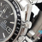 オメガ OMEGA スピードマスター デイト クロノグラフ 自動巻き メンズ 腕時計 3210.50 ブラック 黒 シルバー SS ブレス オートマ AT アナログ ウォッチ  【中古】【送料無料】  bt3247