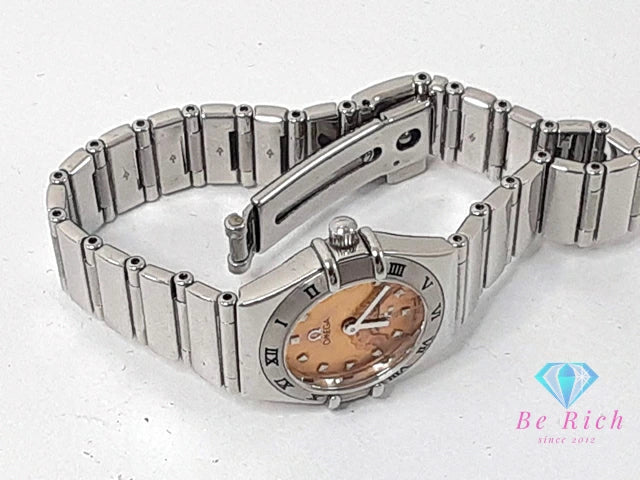 オメガ OMEGA コンステレーション レディース 腕時計 1561.61 ゴールド シルバー SS ブレス アナログ クォーツ QZ ウォッチ Constellatio﻿n  【中古】【送料無料】 bt3256