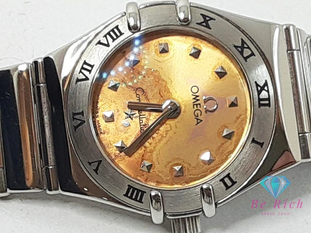 オメガ OMEGA コンステレーション レディース 腕時計 1561.61 ゴールド シルバー SS ブレス アナログ クォーツ QZ ウォッチ Constellatio﻿n  【中古】【送料無料】 bt3256