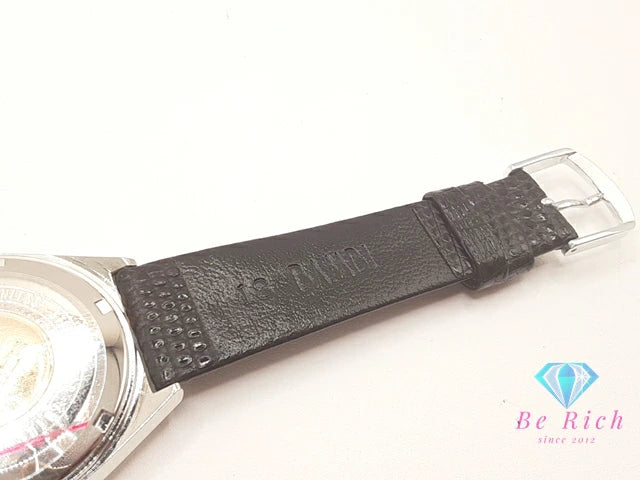 OH 仕上げ 済 グランド セイコー Grand Seiko ハイビート 5646-7010 自動巻き メンズ 腕時計 デイデイト シルバー ブラック 黒 SS レザー ブレス AT オートマ アナログ ウォッチ GS 56GS アンティーク 【中古】【送料無料】 bt3276