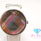 ヴィヴィアン ウエストウッド Vivienne Westwood レディース 腕時計 VV020WH タータン チェック マルチ カラー ホワイト 白 SS レザー オーヴ ロゴ アナログ クォーツ QZ ウォッチ ORB ユニセックス メンズ  【中古】【送料無料】 bt3279
