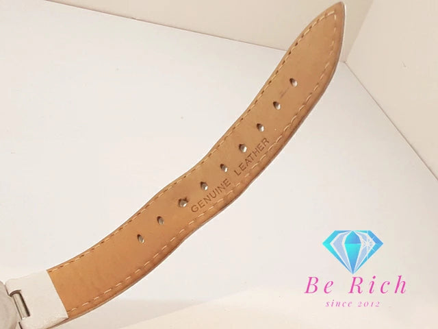 ヴィヴィアン ウエストウッド Vivienne Westwood レディース 腕時計 VV020WH タータン チェック マルチ カラー ホワイト 白 SS レザー オーヴ ロゴ アナログ クォーツ QZ ウォッチ ORB ユニセックス メンズ  【中古】【送料無料】 bt3279