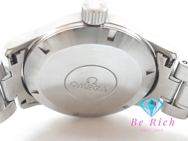 OH 仕上げ 済 オメガ OMEGA クラシック デイト 自動巻き メンズ 腕時計 5203.20 白 ホワイト シルバー SS ブレス アナログ オートマ AT ウォッチ   【中古】【送料無料】 bt3300