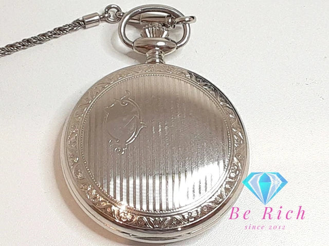 ティソ TISSOT 1853 サボネット メカニカル ポケットウォッチ Y561-288 手巻き 懐中時計 スモールセコンド 白 ホワイト シルバー SS アナログ ヴィンテージ アンティーク  【中古】【送料無料】 bt3305