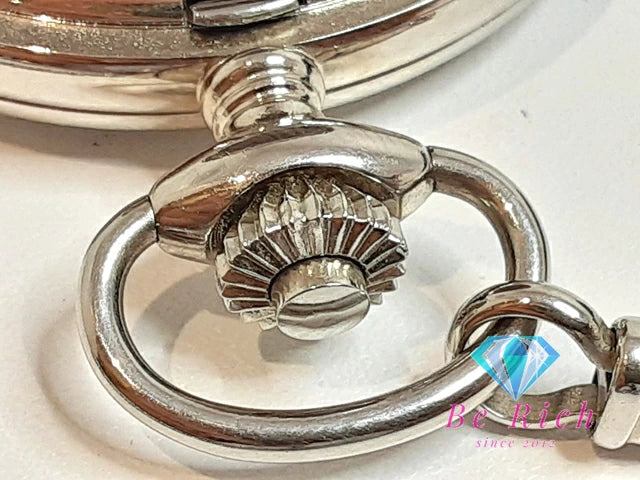 ティソ TISSOT 1853 サボネット メカニカル ポケットウォッチ Y561-288 手巻き 懐中時計 スモールセコンド 白 ホワイト シルバー SS アナログ ヴィンテージ アンティーク  【中古】【送料無料】 bt3305