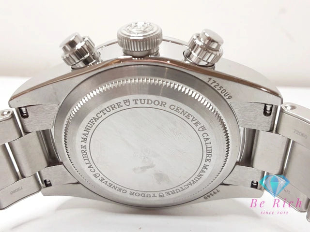 チューダー TUDOR ヘリテージ ブラック ベイ クロノ 79360N 自動巻き メンズ 腕時計 デイト 黒 SS ブレス オートマ AT アナログ ウォッチ チュードル BLACK BAY 【中古】【送料無料】 bt3315