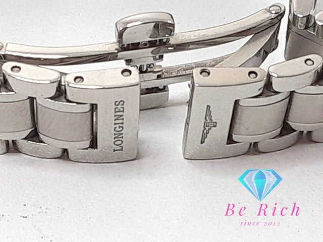 ロンジン LONGINES マスターコレクション 自動巻き レディース 腕時計 デイト L2.128.4.77.6 ホワイト シルバー SS ブレス アナログ オートマ AT ウォッチ   【中古】【送料無料】 bt3327