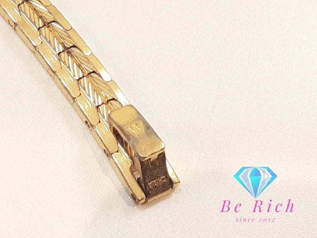 ウォルサム WALTHAM レディース 腕時計 PC21A2-377 1P ダイヤモンド 白 ホワイト ゴールド SS GP アナログ クオーツ QZ ウォッチ  【中古】【送料無料】 bt3328