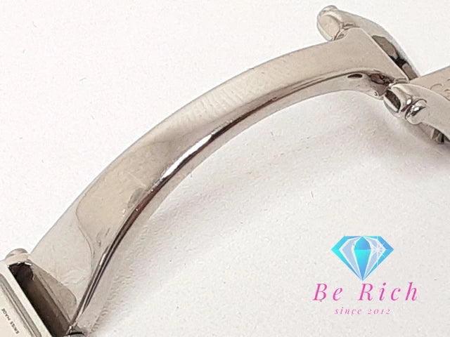 グッチ GUCCI レディース 腕時計 バングル ウォッチ 1500L シルバー SS ブレス レクタンギュラー アナログ クォーツ QZ 【中古】【送料無料】 bt3329