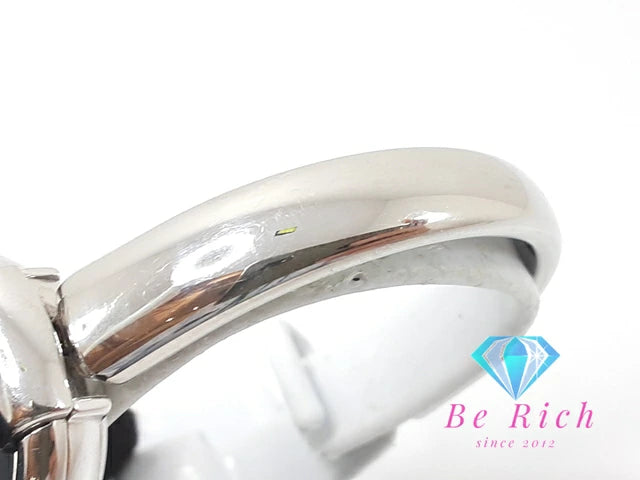 グッチ GUCCI レディース 腕時計 バングル ウォッチ 1400L ラウンド 黒 ブラック SS シルバー アナログ クォーツ QZ 【中古】【送料無料】 bt3332