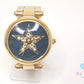 マークジェイコブス MARC JACOBS ドッティー レディース 腕時計 MJ3478 クリスタル スタッズ ＆ スター 緑 ディープ グリーン ゴールド SS GP ブレス アナログ クォーツ QZ ウォッチ Dotty   【中古】【送料無料】 bt3338