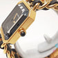 シャネル CHANEL プルミエール M H0001 レディース 腕時計 GP レザー 黒 ブラック ゴールド アナログ クォーツ QZ ウォッチ 【中古】【送料無料】 bt3341