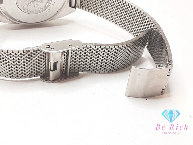 ラドー RADO マッターホルン 自動巻き メンズ 腕時計 デイト カットガラス シルバー SS ブレス アナログ オートマ AT ウォッチ ヴィンテージ アンティーク MATTERHORN  【中古】【送料無料】 bt3356