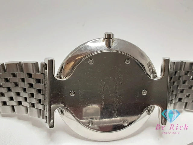 ロンジン LONGINES ラ グラン クラシック メンズ 腕時計 L4.709.4 白 ホワイト シルバー SS ブレス アナログ クォーツ QZ ウォッチ  La Grande Classique De Longines【中古】【送料無料】 bt3358