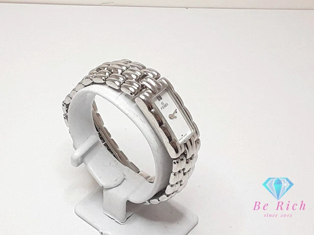 フェンディ FENDI オロロジ レディース 腕時計 660L スクエア 白 ホワイト シルバー SS ブレス アナログ クォーツ QZ ウォッチ  【中古】【送料無料】 bt3364