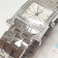 エルメス HERMES Hウォッチ ダイヤ ベゼル レディース 腕時計 HH1.230.271 アイボリー シルバー SS ブレス ロゴ アナログ クォーツ QZ ウォッチ  【中古】【送料無料】 bt3380